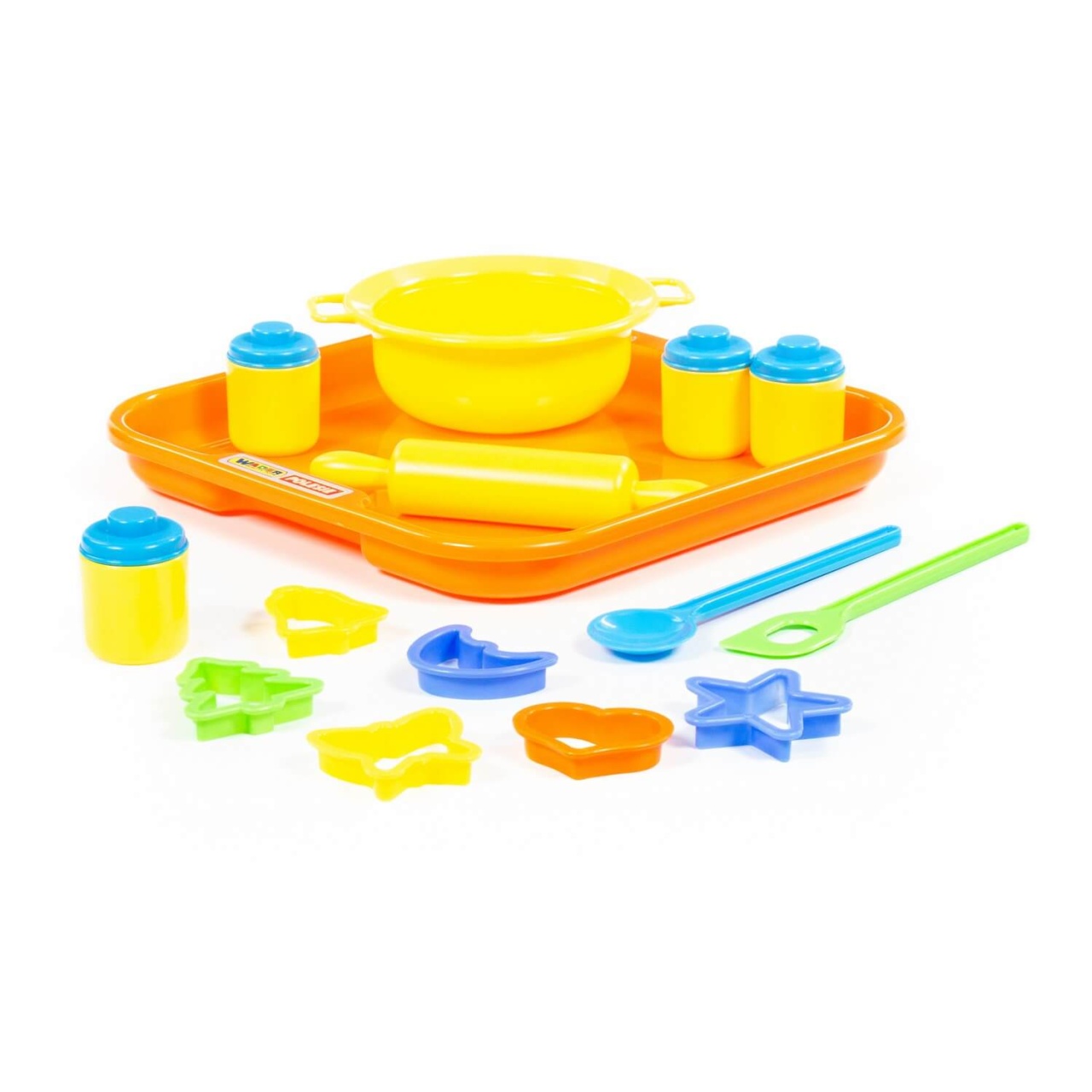 Набор детской посуды для выпечки №1 с подносом 40749